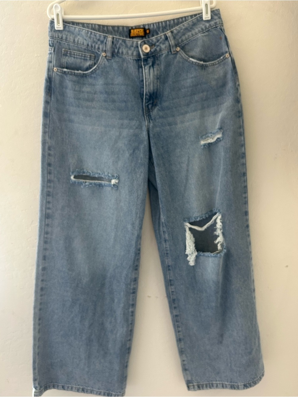 Light Blue Distressed Women’s Bluefox Collective Jeans